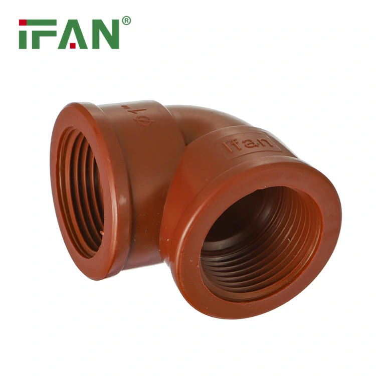 Ifan Factory High Quality Brown Pph 1/2 3/4 Inches Pph Pipes Fittings