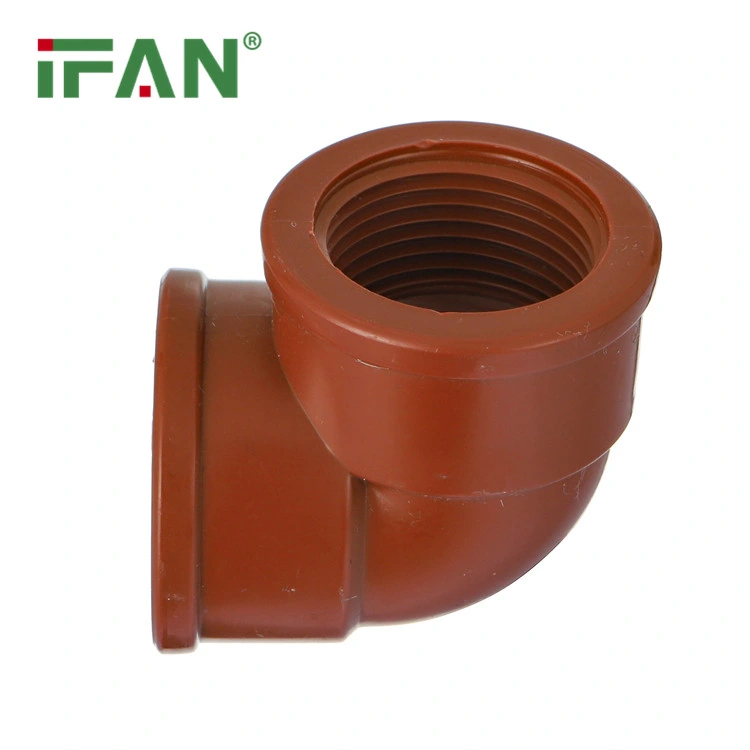 Ifan Customized Pn25 Plastic Pipe Fittings High Quality Pph Elbow Tube Fittings