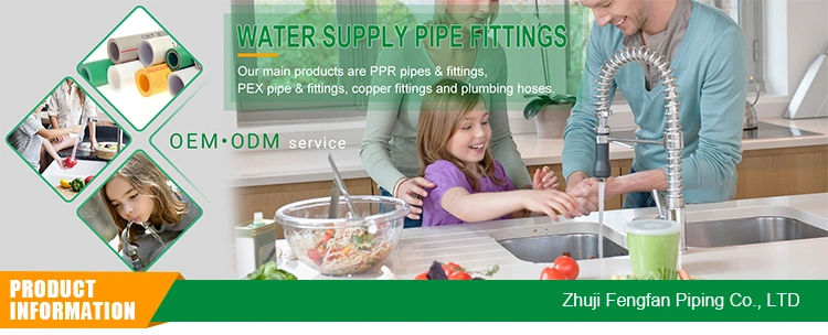 Ifan Manufacturer High Quality Full Size 20-110mm Pph Water Pipe Fittings with Thread