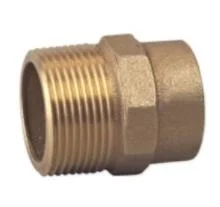 Bronze Gunmetal M X C Connector Pipe Fitting