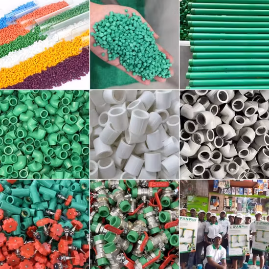Ifan Wholesale Factory PPR Pipe Fitting 20 - 110mm Pipe Fitting for Water Use